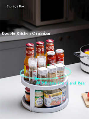 double kitchen organizer