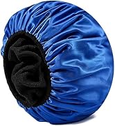 Years calm Terry Lined Shower Cap for Women Reusable, Extra Large Waterproof Shower Caps, All Lon...