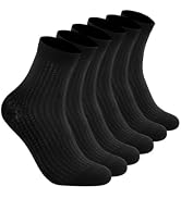 HAVE A TREE Women White Thin Socks Lightweight Casual Crew Summer Socks 3-12 Pair