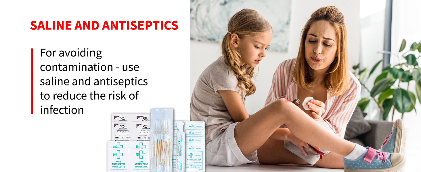 First Aid Kit - 100 Piece - Small First Aid Safety Kits for Camping