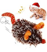 Gigwi Interactive Cat Toys for Indoor Cats, Cat Mouse Toys with Electronic Realistic Squeaky Soun...