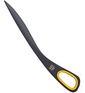 ALLEX Letter Opener Black Yellow 6.7" Sword Envelope Opener Knife, Razor Japanese Stainless Steel...
