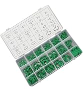 WZP 270PCS O Ring Kit, Rubber Seal AC O Ring Kit, 18 Sizes O Rings Assortment Repair Kit for Car ...