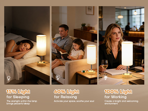 bedside lamp