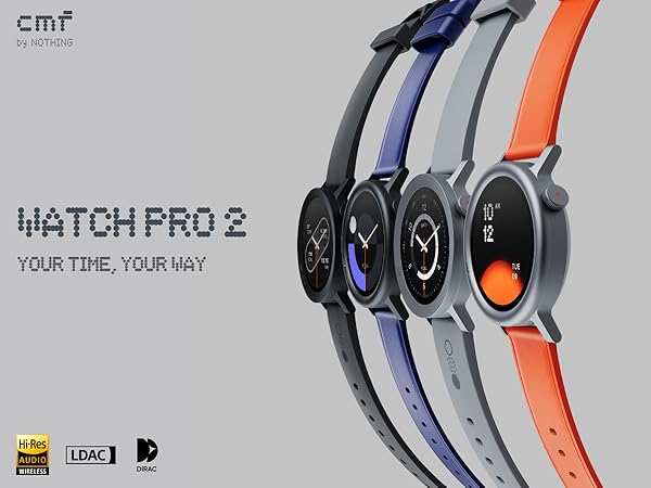 watch pro 2 cmf Nothing smartwatch android bluetooth calling fitness tracker health waterproof GPS