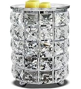Wrought Iron Crystal Wax Melt Warmer Electric Oil Burner Wax Melt For Home, Kitchen, Living Room,...