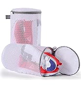Kimmama Shoes Wash Bags,Sneaker Mesh Washing Bag,Shoe Cleaning Laundry Bag,125 Honeycomb Fabric,G...