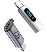 USB C Adapter, 100W Female USB C to Male USB C Adapter and USB c to Micro USB Converter,Type C Po...