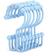 Shower Curtain Hooks, Goowin Shower Curtain Rings, Stainless Steel Shower Curtain Hooks Rust Proo...