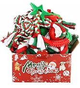Beiker 15 Pack Dog Toys Bulk for Small Medium Puppies, Puppy Chew Toys for Teething, Holiday Pres...