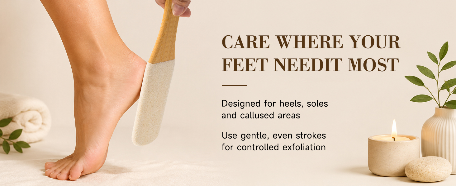 support clean everywhere of feet
