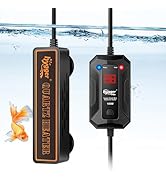 hygger Smart Mini Aquarium Heater 50W for 8-16 Gallons, Desktop Betta Submersible Fish Tank Heate...