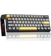 AULA WIN60 HE MAX - 60% Mechanical Gaming Keyboard Wired, Hall Effect Magnetic Switches Hot Swapp...