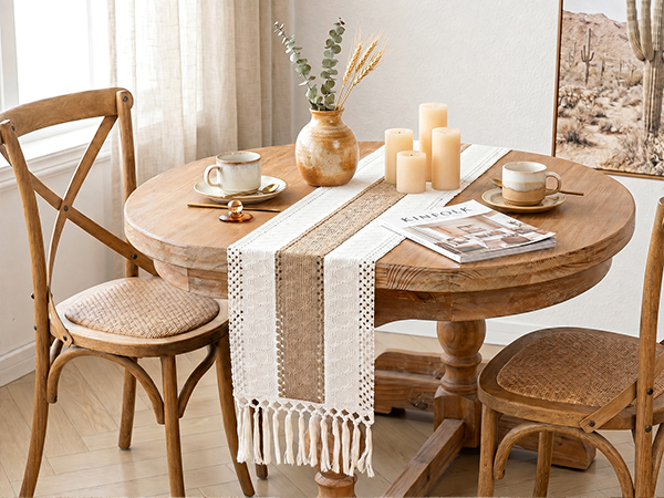 woven table runner