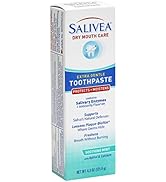 SALIVEA Dry Mouth Toothpaste - Soothing Mint Toothpaste with Natural Salivary Enzymes - Gentle To...