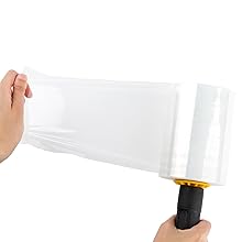 Stretch Wrap - Industrial Clear Plastic Stretch Wrap Film for Pallet Wrap, Moving Supplies Stretch