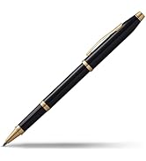 Cross Century II Classic Black & Gold Rollerball Pen - Professional Pen for Everyday Use - Smooth...
