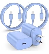 for Samsung Galaxy Super Fast Charging Cord Type C Charger, 25w Android Phone Charger Block &6ft ...