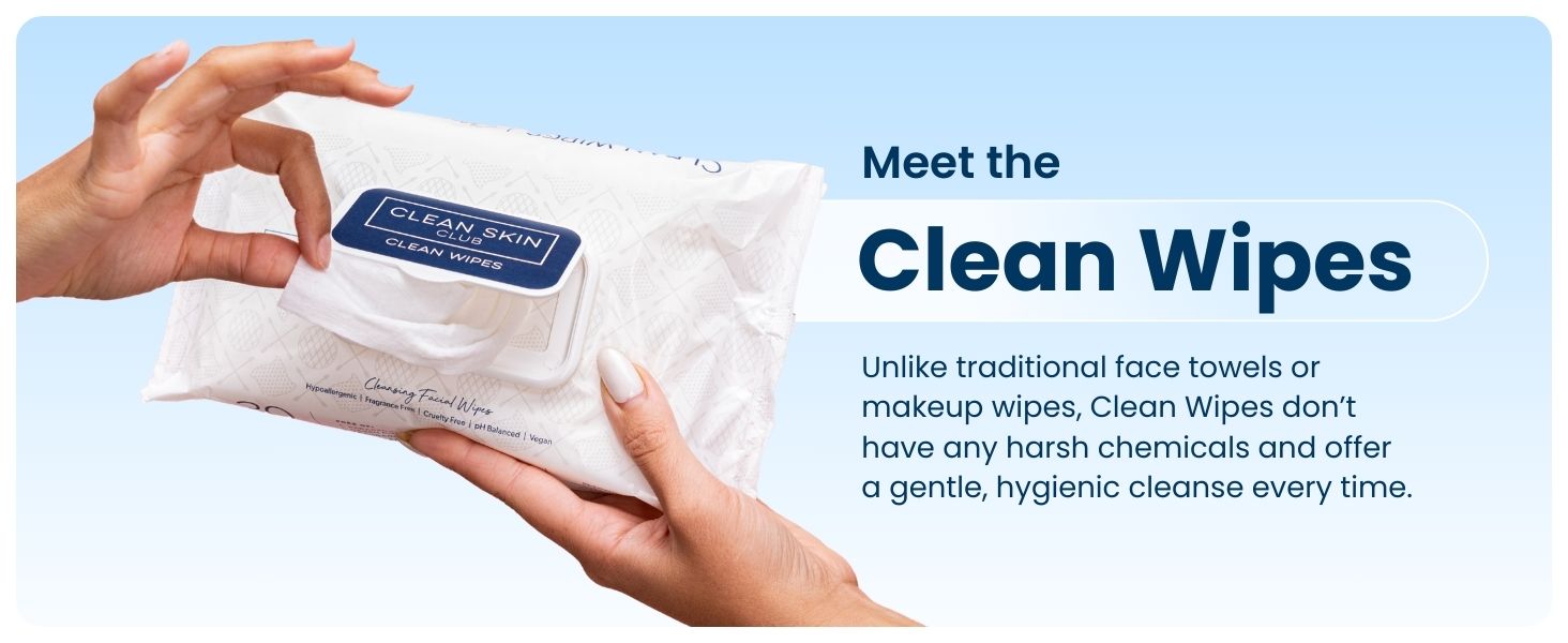 Clean Skin Club Wipes 2