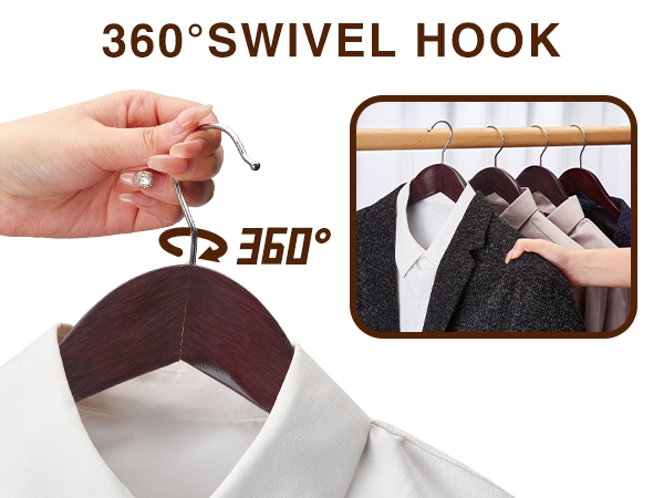 wood hangers