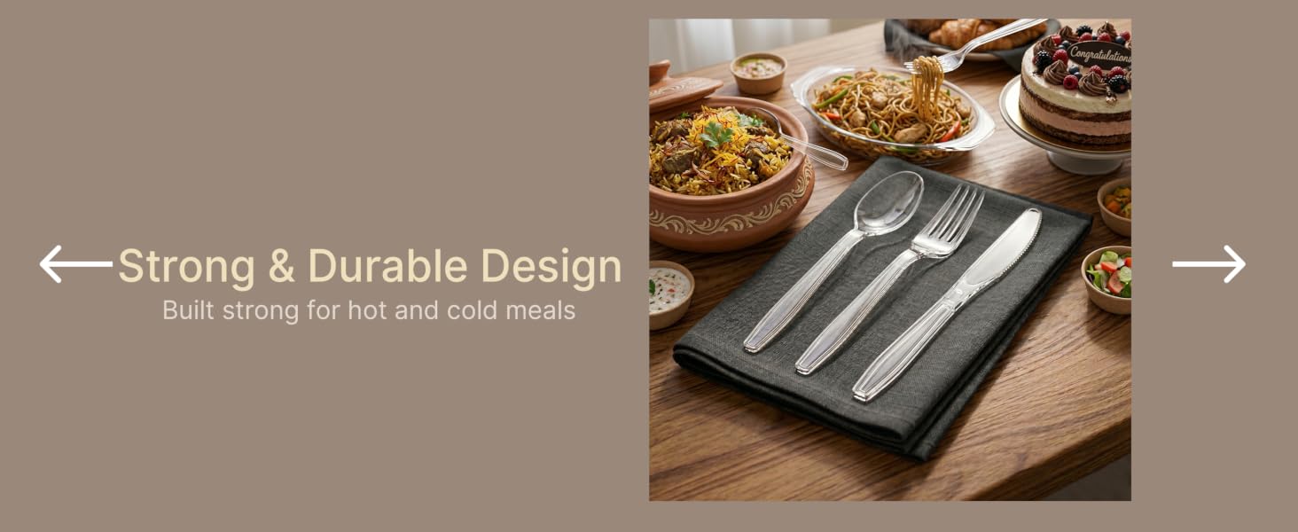 Catering, BBQs, and Everyday Use, Clear