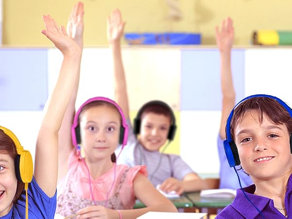 durable headphones for classroom kids