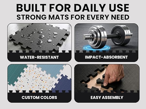 bemaxx interlocking puzzle mat mats gym flooring eva fitness home floor protection kids