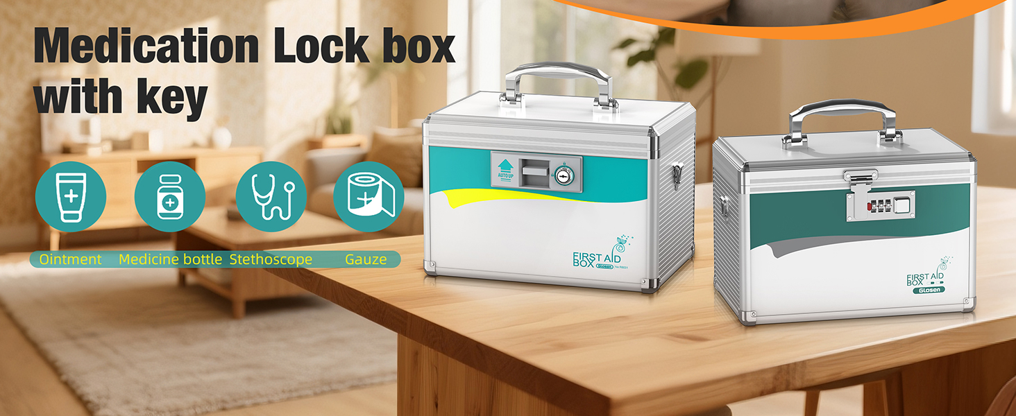 medicine lock box