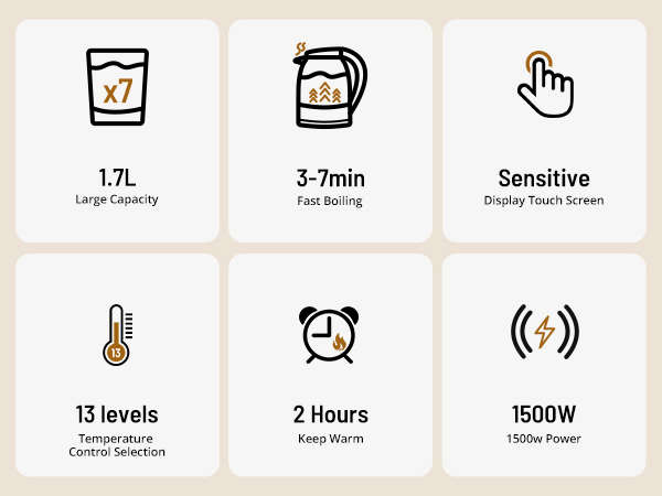 Electric Kettle Temperature Control