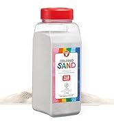 Hygloss Colored Craft Sand, 3-Pound, White