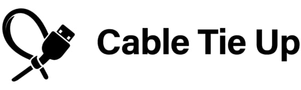Cable Management Company Cable Tie Up Logo Image