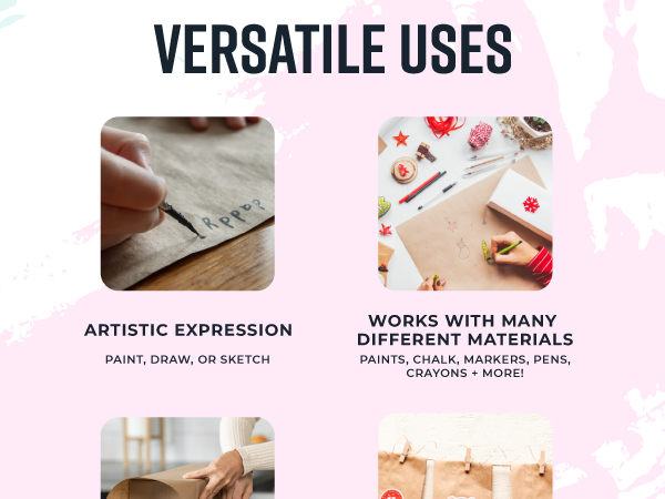 Brown Kraft Arts and Crafts Paper Roll