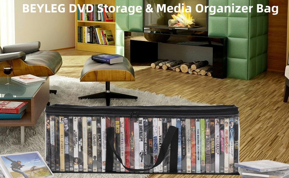 BEYLEG DVD Storage Bags
