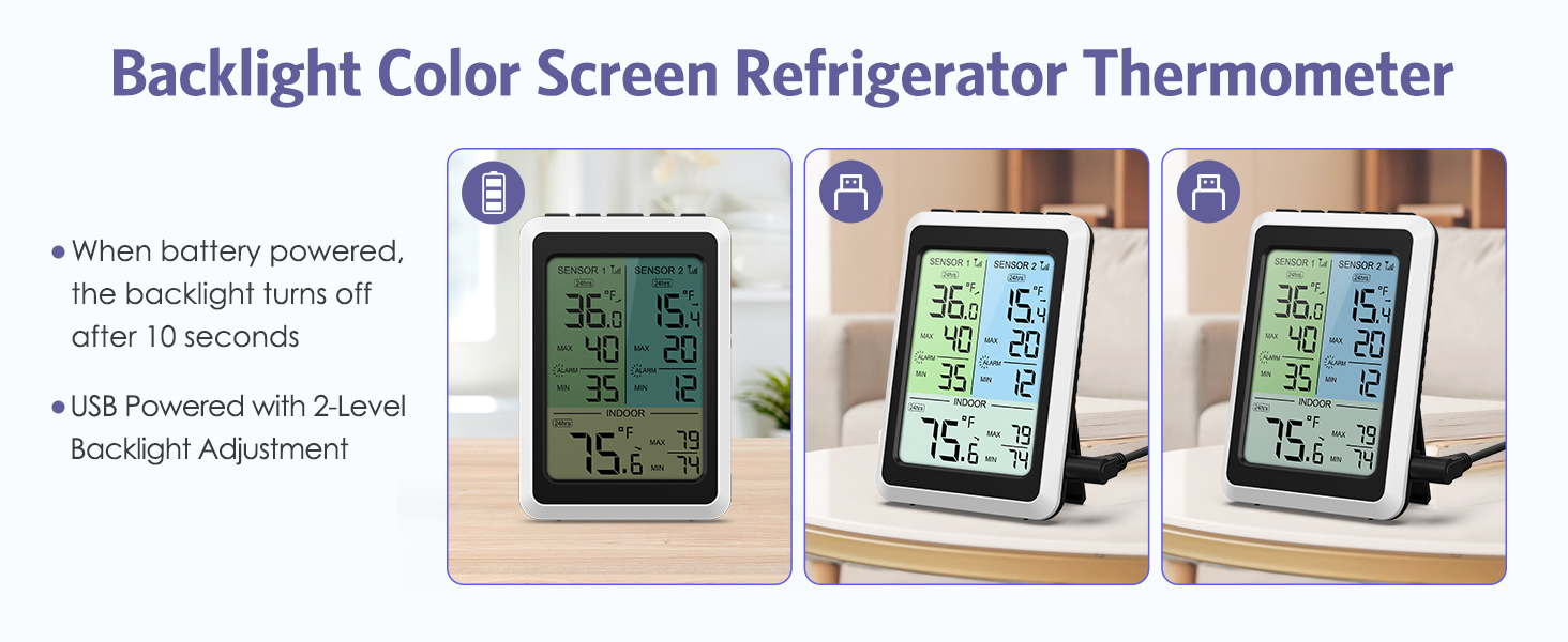 wireless freezer temperature alarm
