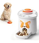 ROJECO Dog Puzzle Feeder Toy,Interactive Dog & Cat Puzzle Toys,Treat Dispenser Dog Toys with Remo...