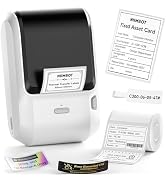 NIIMBOT M3 Label Maker Machine with Tape, 3'' Bluetooth Thermal Transfer Sticker Printer for Smal...