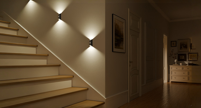 MOTION SENSOR WALL LIGHT