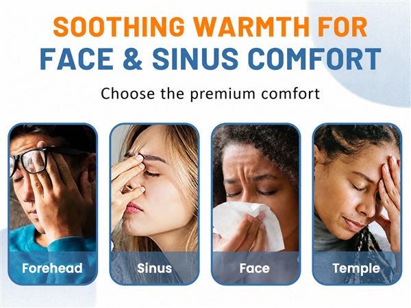 sinus heating pad