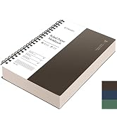 EMSHOI A4 Spiral Notebook College Ruled Lined Journal, 11.2" X 8.27",150 Sheets, 100gsm Thick Pap...