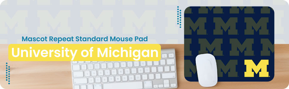 OTM Essentials University of Michigan Standard Fabric Mouse Pad