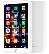 Fanvace 80GB Android 13 MP3 Player with Bluetooth and WiFi (White)