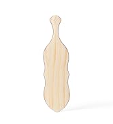 BATTIFE 15inch Sorority Paddle, Unfinished Wooden Paddle, Pine Paddle for Fraternity, Arts Crafts...