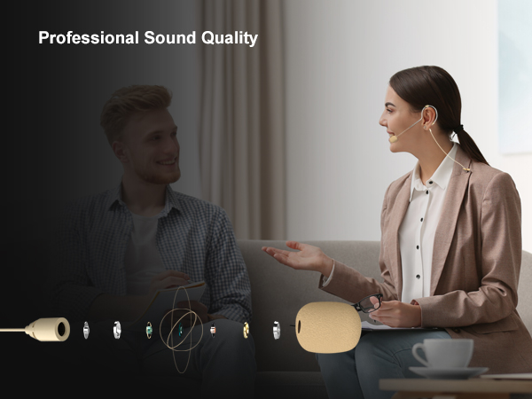 Headset Headworn Single Earhook Microphone
