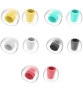 5 Pairs IEM Ear Tips for KZ ZS10 Pro in Ear Monitors, KBEAR 07 Silicone Earbuds Eartips for KZ ZA...