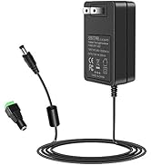 SHNITPWR 24V DC Power Supply Adapter 24 Volt 2A 48W AC to DC Converter Transformer 100~240V AC In...