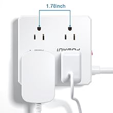 surge protector power strip with usb