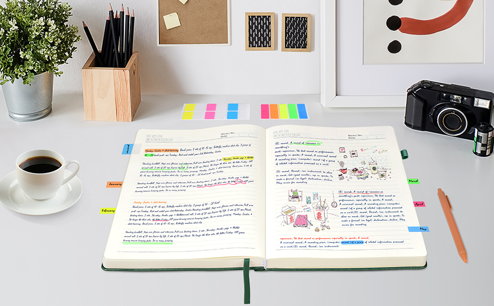 work journal jornal joirnal journal exceed notebook hardback notebook lay flat notebook