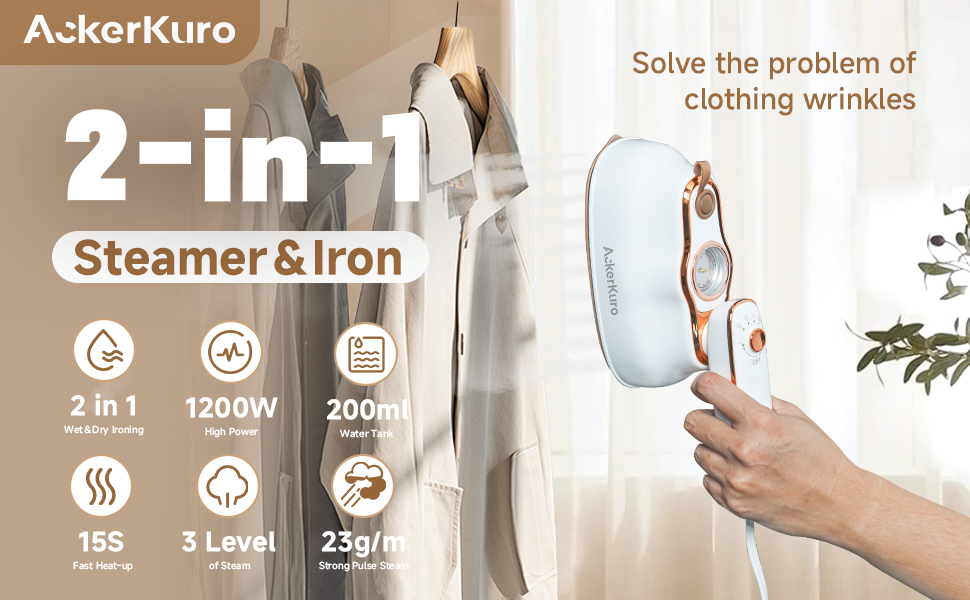 Steamer for clothes