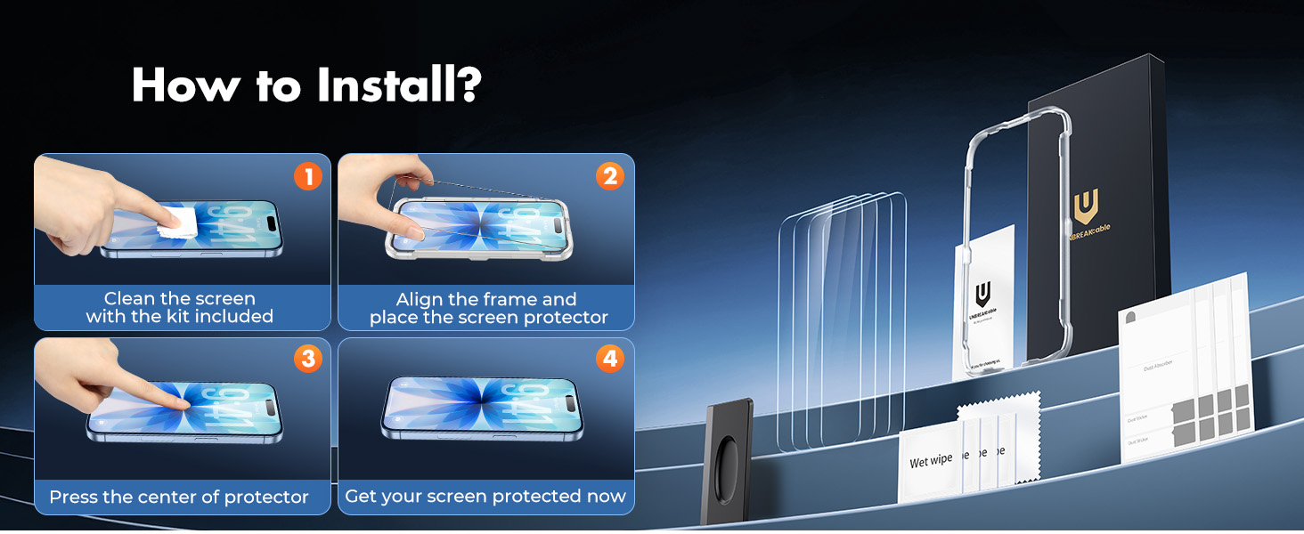 iPhone 17 screen protector