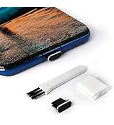 PortPlugs USB-C Dust Plugs (2-Pack) Aluminum - Compatible w/iPhone 15, Galaxy S24, S23, S22, S21,...